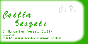 csilla veszeli business card